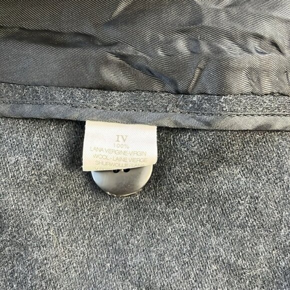 Forte Forte Wool Blazer Heathered Gray Single Button Lightweight Jacket XL - Picture 7 of 9